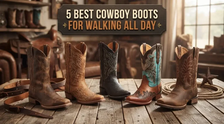 5 Best Cowboy Boots for Walking All Day in 2026