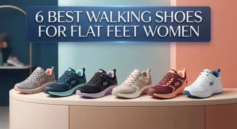 6 Best Walking Shoes for Flat Feet Women in 2026