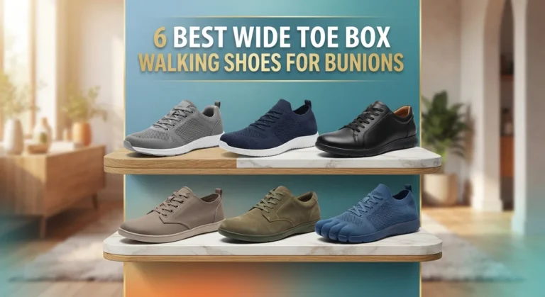 6 Best Wide Toe Box Walking Shoes for Bunions in 2026
